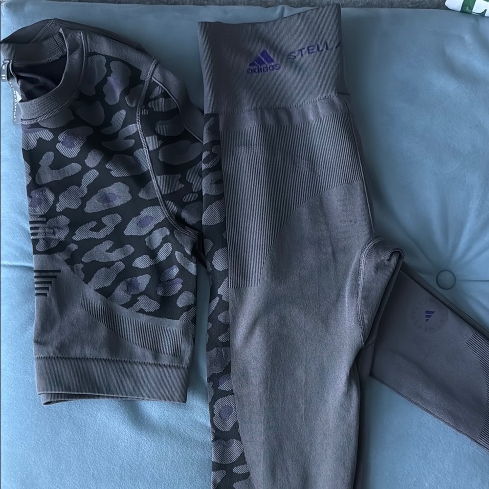 Adidas by Stella McCartney Cheetah Print Set